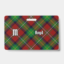 Clan Boyd Tartan Badge