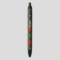 Clan Boyd Tartan Black Ink Pen