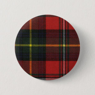 Clan Boyd Tartan Button
