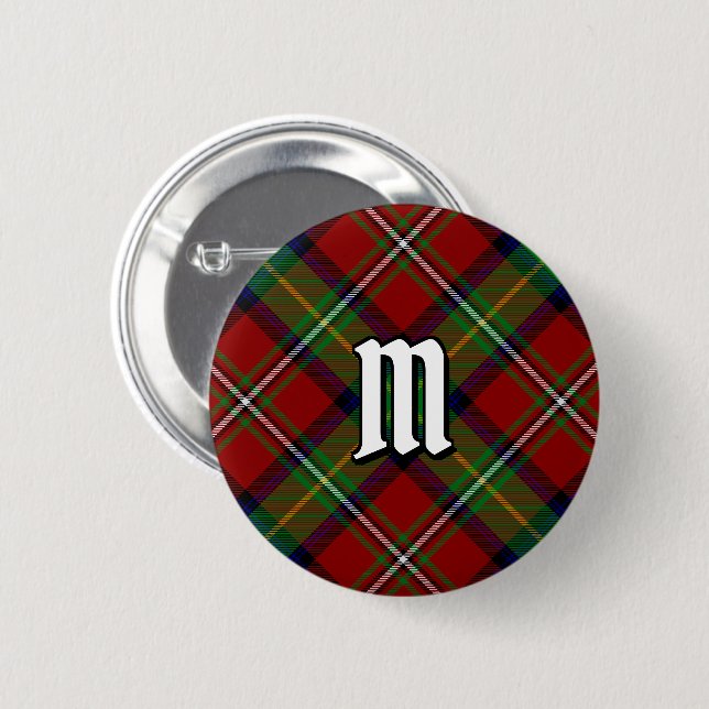 Clan Boyd Tartan Button (Front & Back)