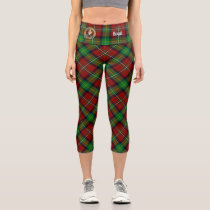 Clan Boyd Tartan Capri Leggings