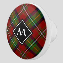 Clan Boyd Tartan Ceramic Knob