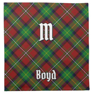 Clan Boyd Tartan Cloth Napkin