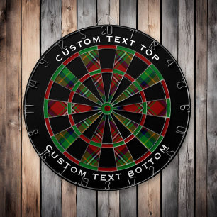 Clan Boyd Tartan Dart Board