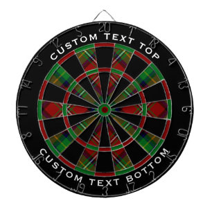 Clan Boyd Tartan Dart Board