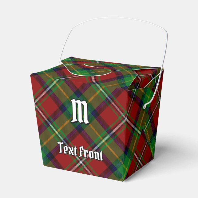 Clan Boyd Tartan Favor Boxes (Front Side)
