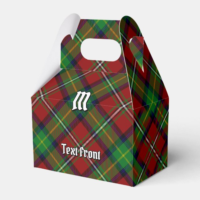 Clan Boyd Tartan Favor Boxes (Front Side)