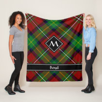 Clan Boyd Tartan Fleece Blanket