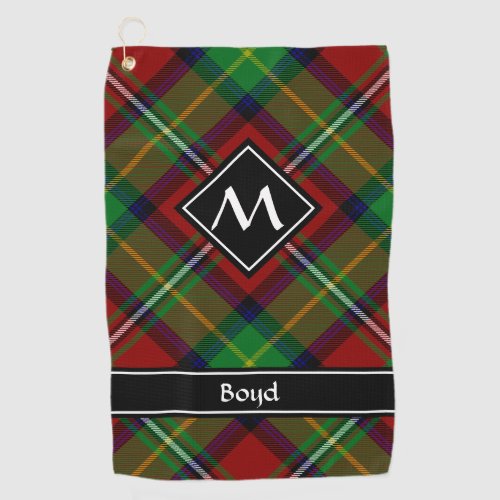 Clan Boyd Tartan Golf Towel