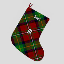 Clan Boyd Tartan Large Christmas Stocking