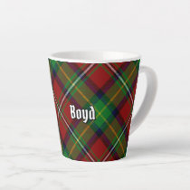 Clan Boyd Tartan Latte Mug