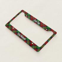 Clan Boyd Tartan License Plate Frame