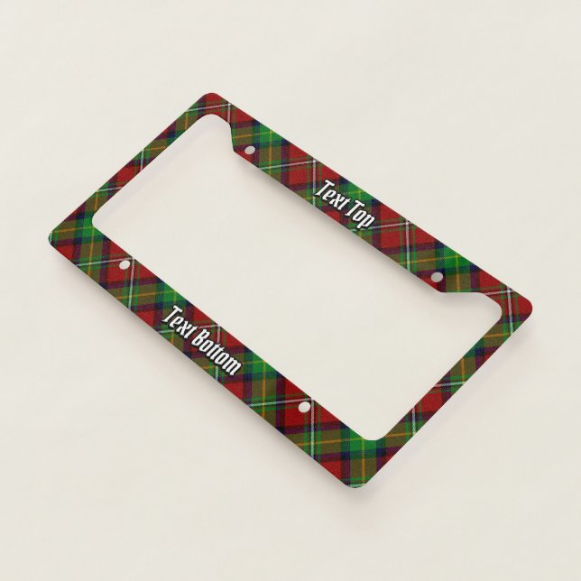 Clan Boyd Tartan License Plate Frame (3/4)