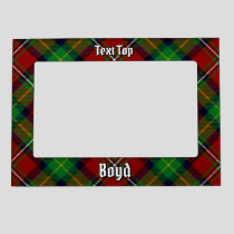 Clan Boyd Tartan Magnetic Frame