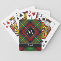 Clan Boyd Tartan Playing Cards