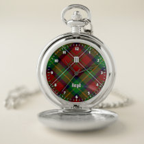 Clan Boyd Tartan Pocket Watch