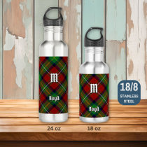 Clan Boyd Tartan Stainless Steel Water Bottle