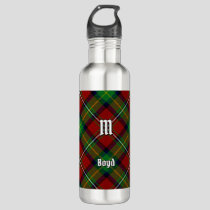 Clan Boyd Tartan Stainless Steel Water Bottle