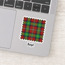 Clan Boyd Tartan Sticker