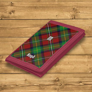 Clan Boyd Tartan Trifold Wallet