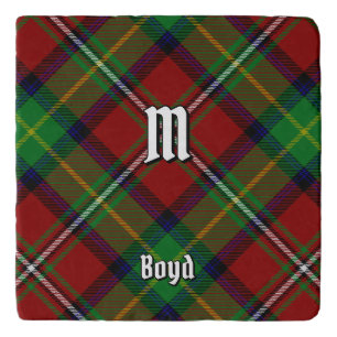 Clan Boyd Tartan Trivet