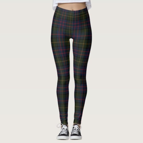 Clan Boyle Tartan Plaid Leggings