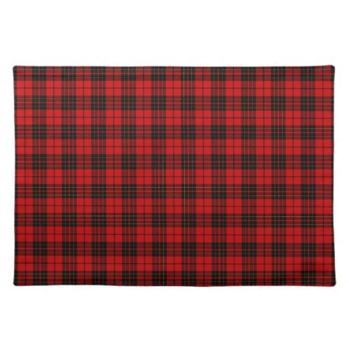 Clan Brodie Modern Scottish Tartan Plaid Cloth Placemat