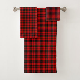 Plaid Hand & Bath Towels to Match Any Bathroom Decor