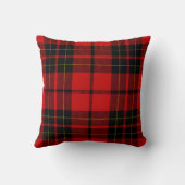 Clan Brodie Throw Pillow (Back)