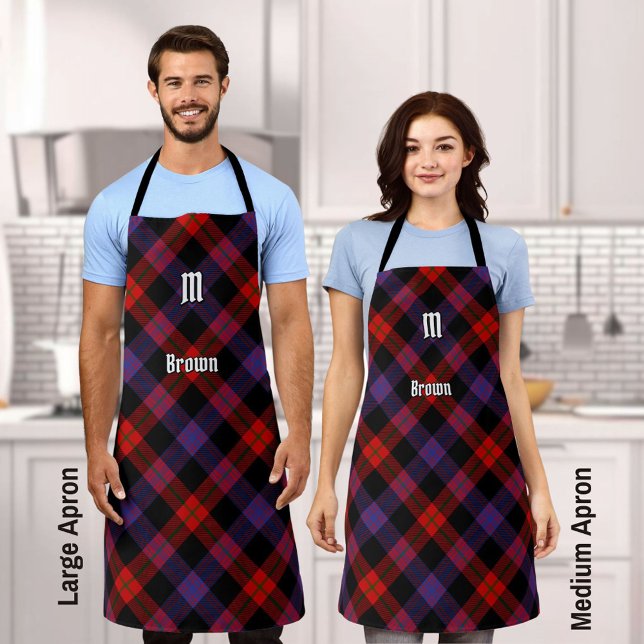 Clan Brown Tartan Apron (Creator Uploaded)