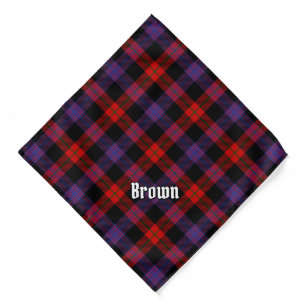 Clan Brown Tartan Bandana
