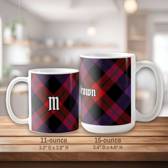 Clan Brown Tartan Coffee Mug (Creator Uploaded)