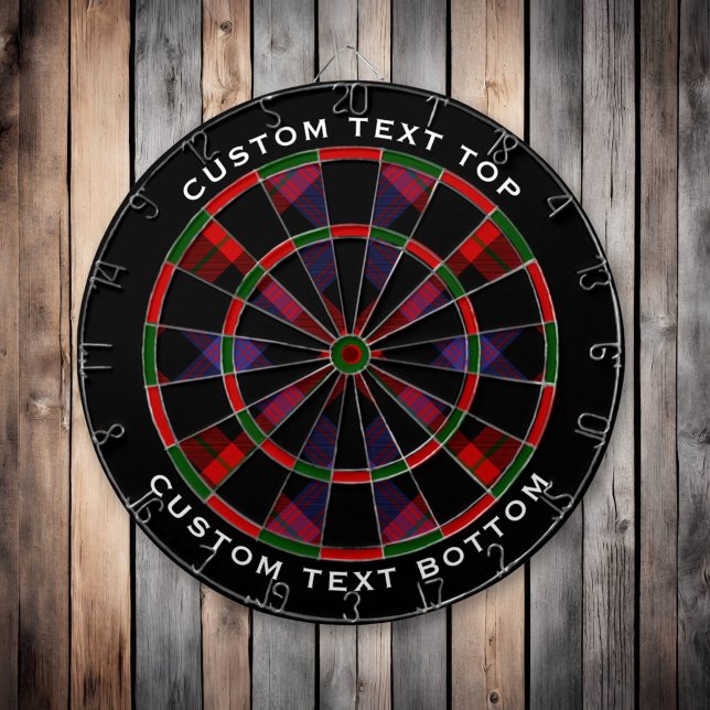 Clan Brown Tartan Dart Board (Creator Uploaded)