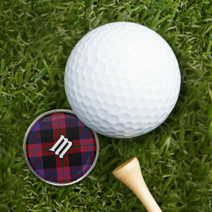 Clan Brown Tartan Golf Ball Marker