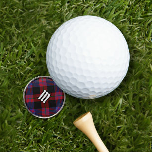 Clan Brown Tartan Golf Ball Marker
