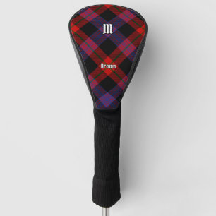 Clan Brown Tartan Golf Head Cover