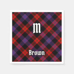 Clan Brown Tartan Napkins