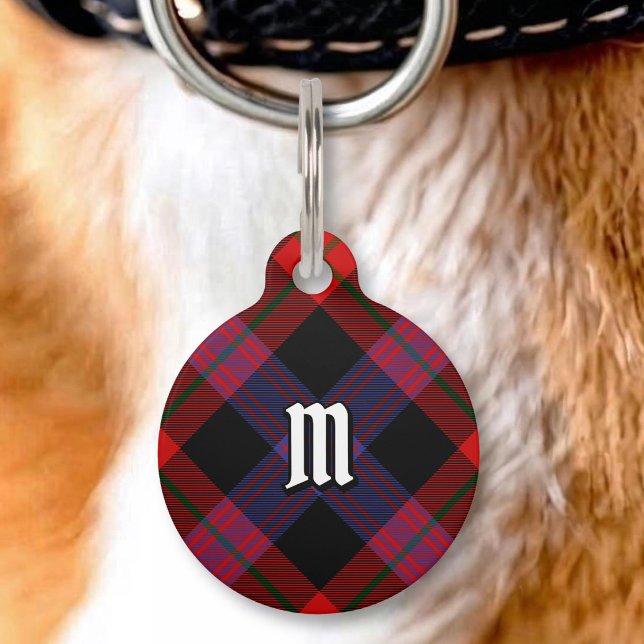 Clan Brown Tartan Pet ID Tag (Creator Uploaded)