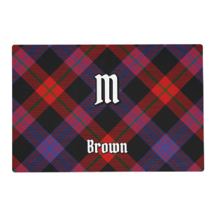 Clan Brown Tartan Placemat