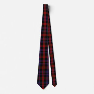 Clan Brown Tartan Plaid Neck Tie