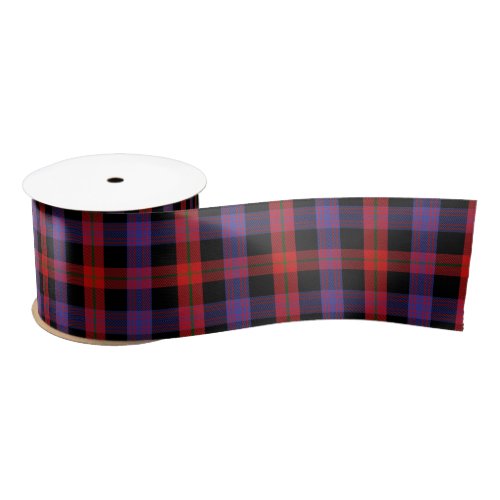 Clan Brown Tartan Satin Ribbon