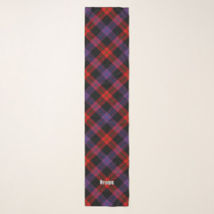 Clan Brown Tartan Scarf