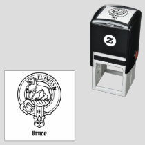 Clan Bruce Crest Self-inking Stamp