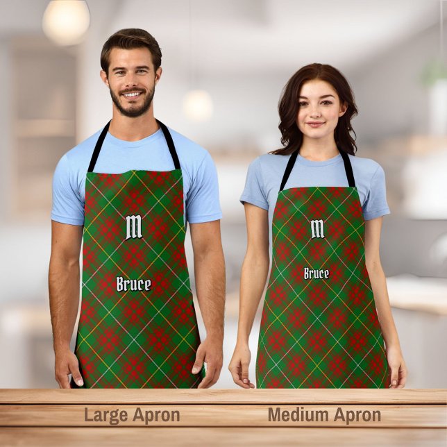 Clan Bruce Hunting Tartan Apron (Creator Uploaded)