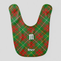 Clan Bruce Hunting Tartan Baby Bib