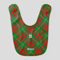 Clan Bruce Hunting Tartan Baby Bib