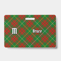 Clan Bruce Hunting Tartan Badge