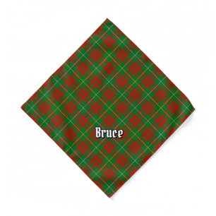 Clan Bruce Hunting Tartan Bandana