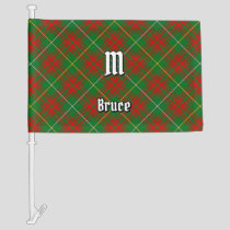 Clan Bruce Hunting Tartan Car Flag