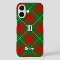 Clan Bruce Hunting Tartan iPhone 16 Case